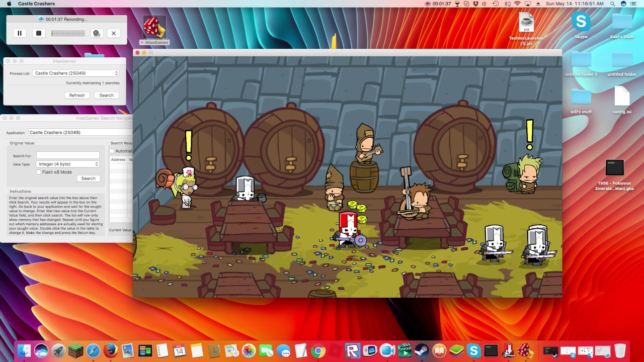 Castle Crashers Review for Mac OS X — Control Command Escape