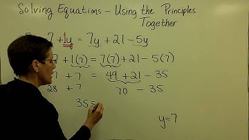 18 - Introductory Algebra - Solving Equations - Putting it all together pt3