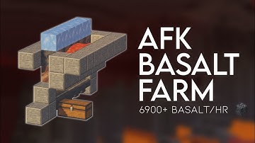 Easy AFK Basalt Farm/Generator in Minecraft 1.16