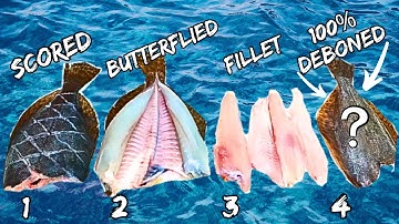 **HOW TO CLEAN A FLOUNDER (FLUKE)** #4 will BLOW YOUR MIND!