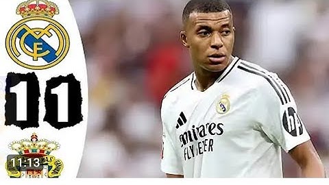 ملخص مباراه ريال مدريد ولاس بالماس في 2 الدورى الإسباني. تعادل ريال مدريد هدف فينيسيوس جونيور