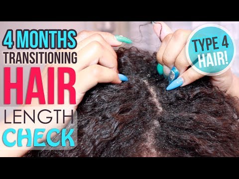 4 Months Transitioning Hair Update Youtube