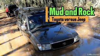 Mud and Rock | Toyota versus Jeep | Winching and Lockers |