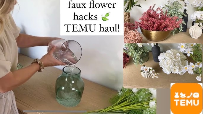 Floral Stem Wire Flower Arrangements And Diy Crafts Dark - Temu