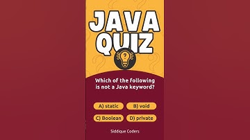 Java Quiz Daily 01 : Test Your Java Skills!