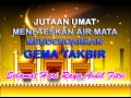 GEMA TAKBIR Versi House Dj Mix Air mata mengalir Mendengarkanya