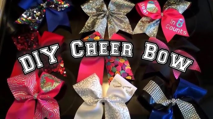 Easy DIY Cheer Bow