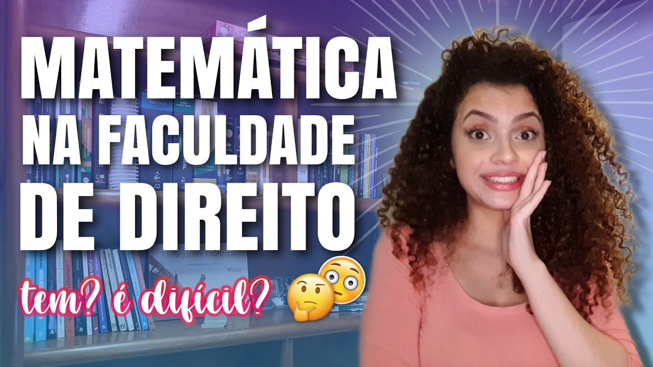 Como escolher o curso da faculdade, estou em dúvida entre direito e  matemática, qual curso você me recomenda? - Quora