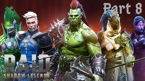 RAID SHADOW LEGENDS || Champaign Walkthrough Part 8 || Tilshire  (IOS / Android)