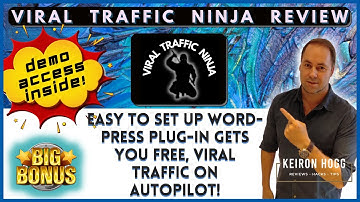 Viral Traffic Ninja Review & Demo 💥 Don