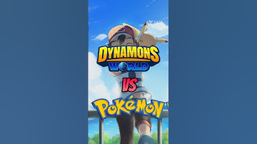 Dynamos World Vs Pokemon World #dynamosworld  #pokemon #comparisonvideo #shorts #trending