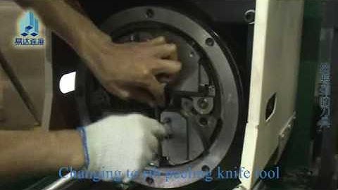 LWⅠ─500 Type Rebar Threading Machine WORKING VIDEO