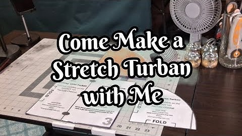 Let's Sew a Stretch Turban | New Style | Elegant and Comfy