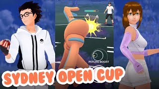 I BEAT BRANDON TAN! Open Cup PVP Tournament Sydney Australia - All Trainer Battles Pokémon GO