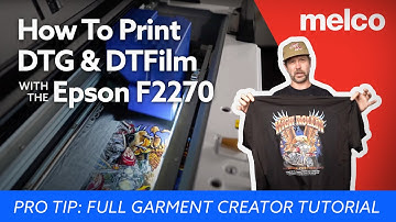 Printing Tutorial on the Epson F2270