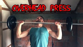 When doing OVERHEAD PRESS, be sure to do Clean and Press! For more POWER!