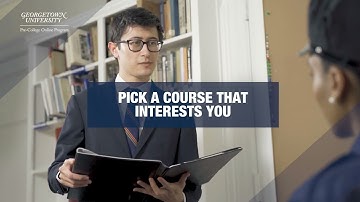 Law & International Relations Theme Trailer | Georgetown University Pre-College Online Program | H15