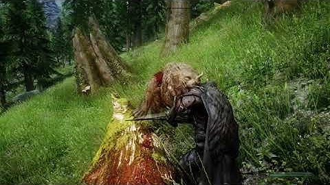 Skyrim SE Mythical ENB - 3D plants & EVT - 2020 Parallax textures