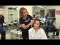 CABELLO ONDULADO corte MUY FÁCIL y rápido.Wavy hair cut easy and fast step by step