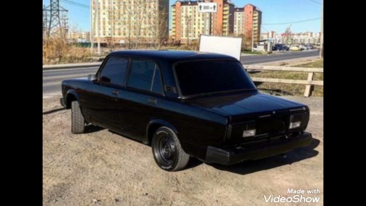 ВАЗ 2107 черная бункер