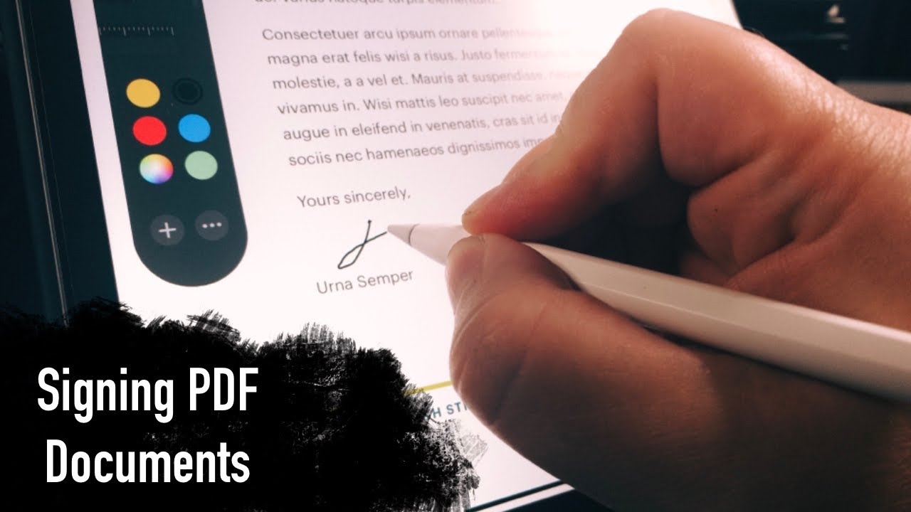 how to write documents in ipad