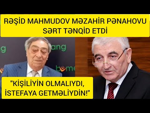 MƏZAHİR PƏNAHOVA HƏLƏ BELƏ SÖZLƏR DEYƏN OLMAMIŞDI