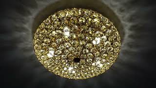 IDEAL LUX KING PL5 073187 GOLD Ceiling Lamp