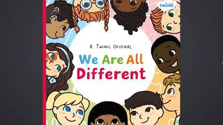 We are all Different Read Aloud