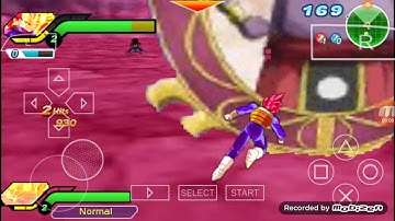 Dbz ttt vegeta ssgod vs Gohan ss4