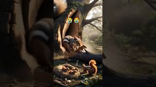 AI Amazing  Squirrel Story  Ai Video Kids Story #ai #hen #train  #kidsstories #ytshorts  #aivideo