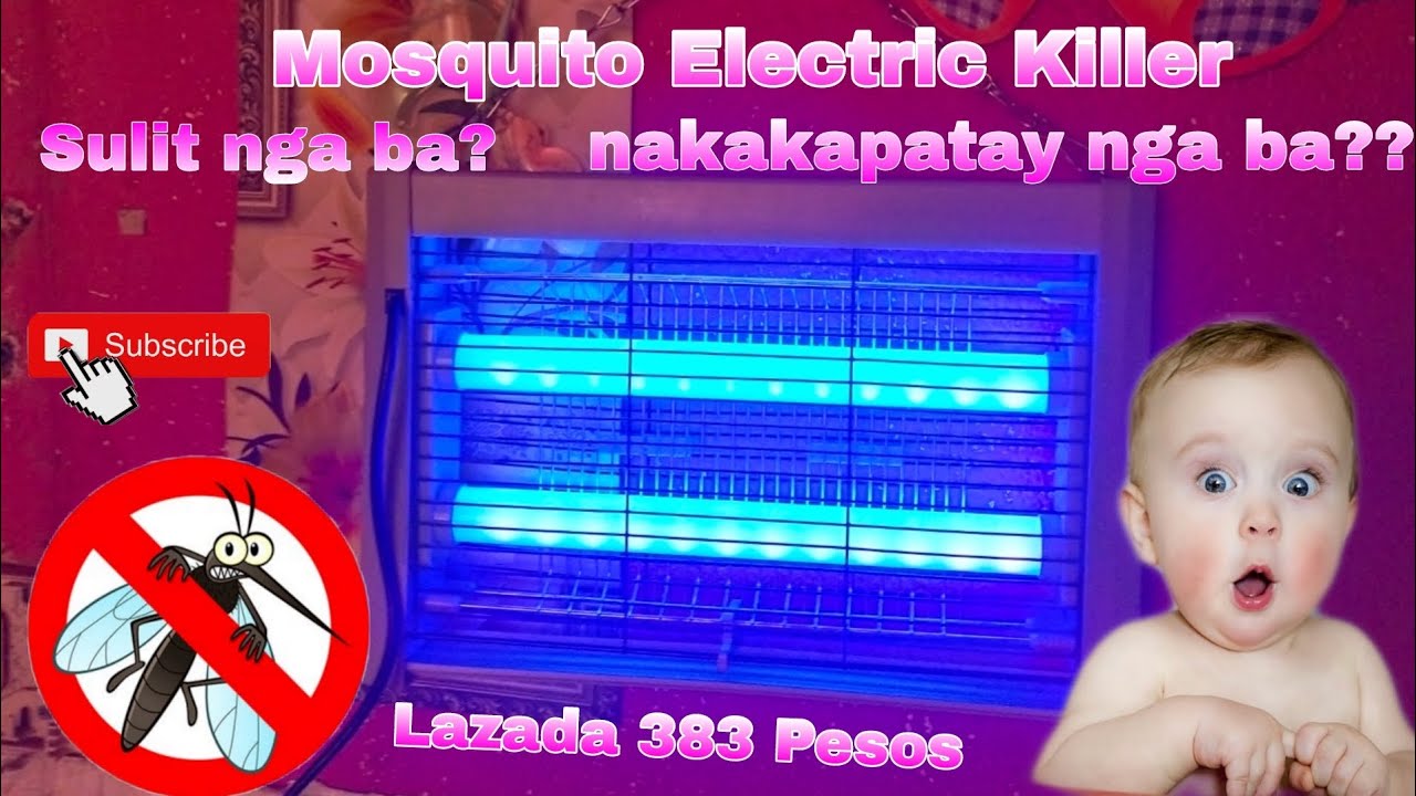 Mosquito Electric Killer 2W | Unboxing and Testing Lazada