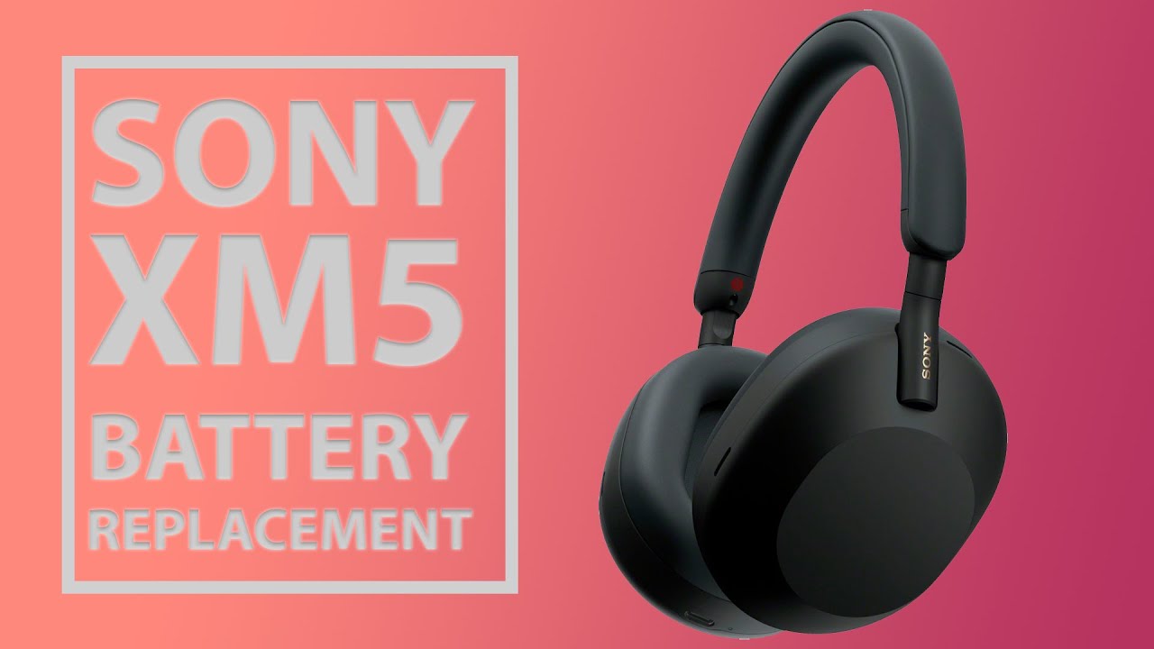 For Sony WH-1000XM5 Wireless Headset Sony XM5 Battery 1200mAh Original  Battery