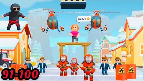 Ropeman 3D Get Hooked to Being the Hero Level 91-100