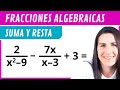 Suma y Resta de Fracciones Algebraicas