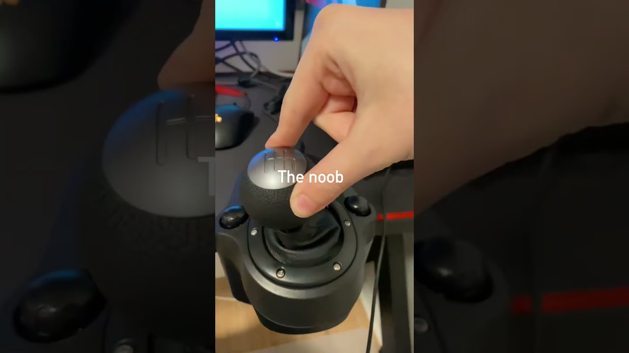 How to shift gears Logitech shifter