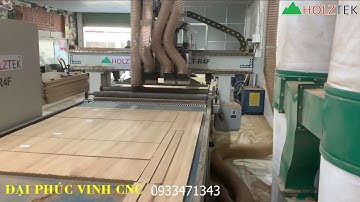 Máy cnc nesting 4 đầu gắp ván tự động gia công nhanh HT-R4F