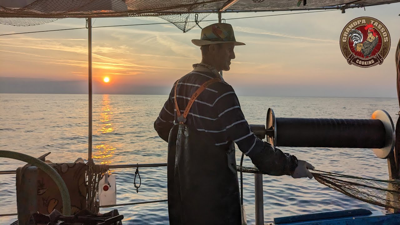 Ψάρεμα στον Πλαταμώνα με το καΐκι του Ψηλού