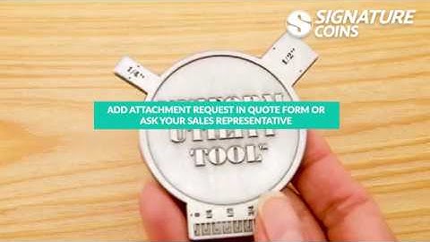 Multi-tool Challenge Coin - Signature Coins