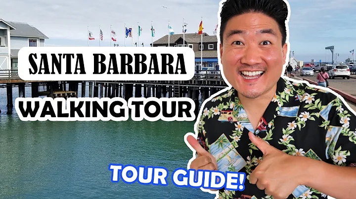 SANTA BARBARA Walking Tour (From State Street to Stearns Wharf)!