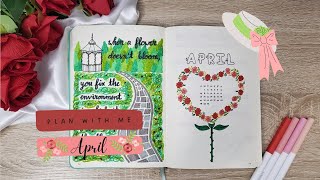 PLAN WITH ME | April 2024 Bullet Journal Setup