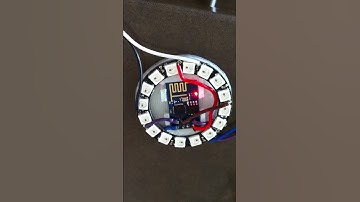Neopixel, ESP8266 and Custom 3d printed holder