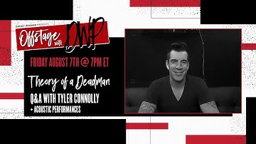 Theory of a Deadman’s Tyler Connolly Q&A and acoustic performance #OffstagewithDWP