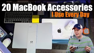 Best M3, M2, M1 MacBook Accessories For Every Day Use in 2024