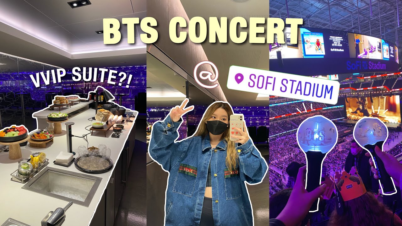 VLOG BTS concert VVIP suite experience, thanksgiving, chilling with