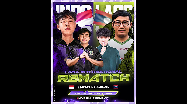 LAGA INTERNATIONAL INDO VS LAOS !! #freefire