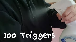 ASMR 100 TRIGGERS IN 2 MINUTES [2]