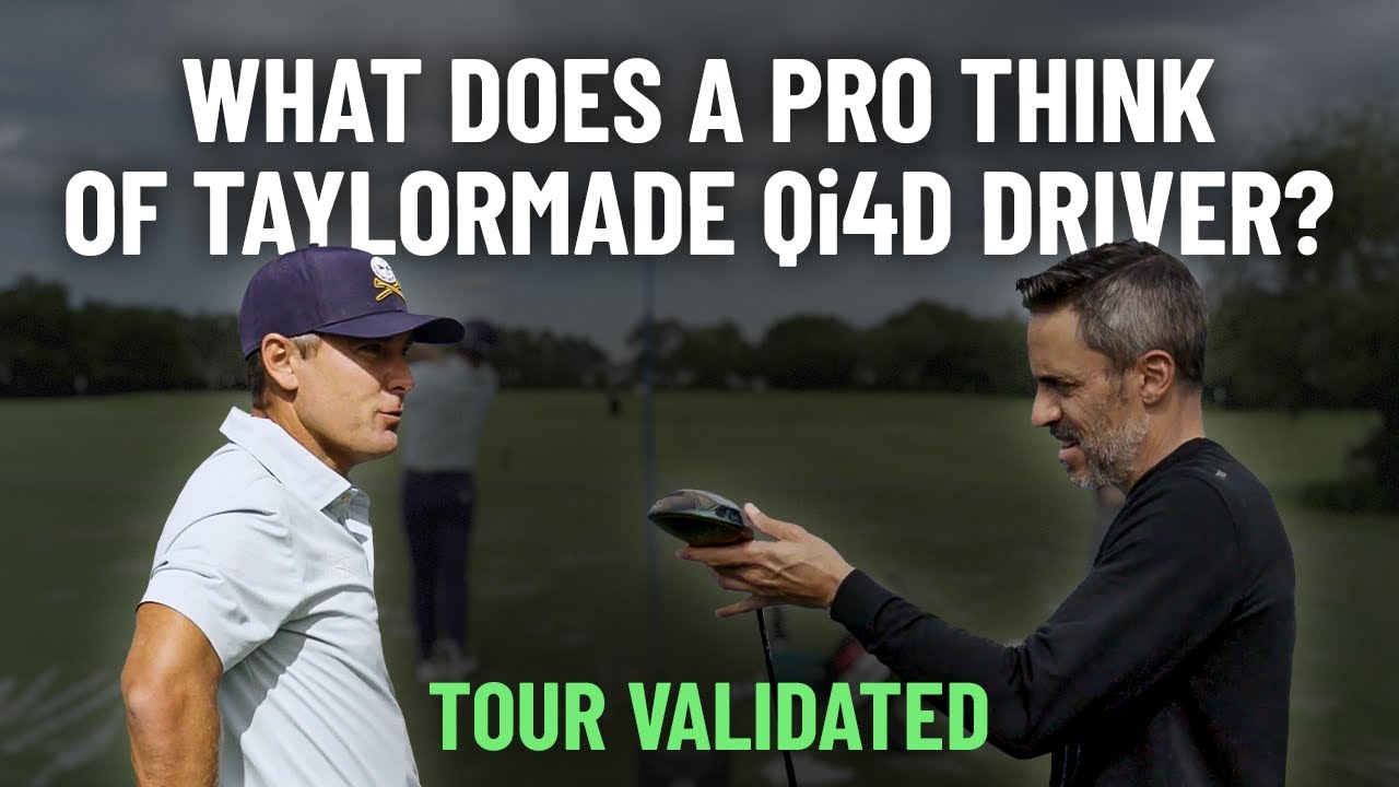 Насколько хороша клюшка TaylorMade Qi4D? Мы протестировали её с Чарльзом Хауэллом III.