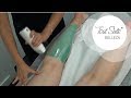 Depilación con cera tibia de piernas enteras | Wax depilation, hair removal