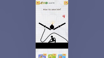 1Draw 2 save : stickman  puzzle_  44 YouTube #short