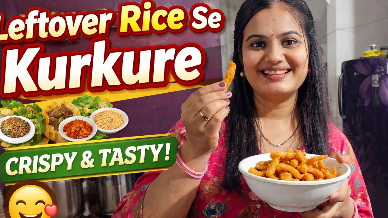 आज तो बचे हुए चावल से बच्चो का Favorite नास्ता बना दिया | Leftover rice recipe 😋 Snacks Recipe 🥰